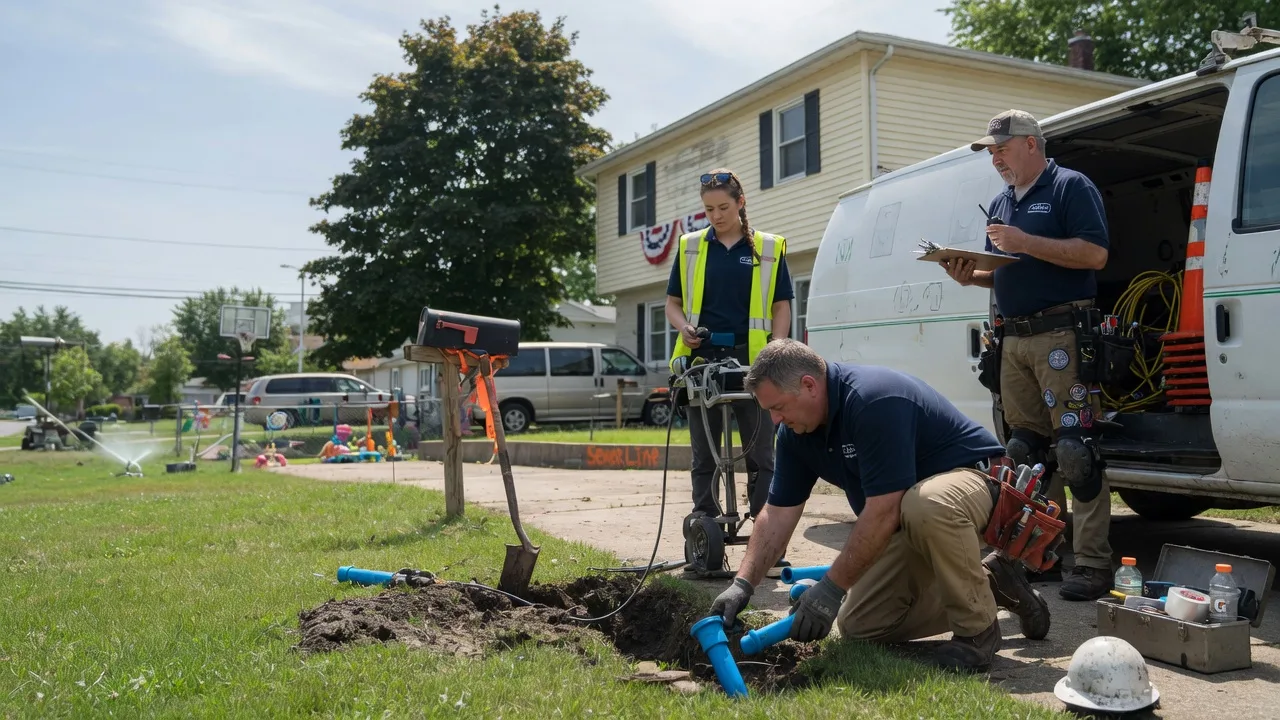 Slab Leak Repair in Bergholz, OH near me